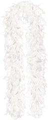 White Feather Boa, 72-inch Costume Accessory