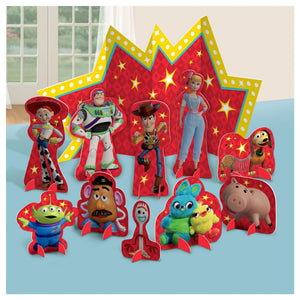 Disney Toy Story Table Decorating Kit Centerpieces, Red, 14-inch, 11-pk