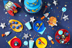 Blast Off Table Decorating Kit, Centerpieces, 11.5 inch, 26-pk