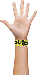 Yellow VIP Waterproof Wristbands, 10 inch, 500-pk