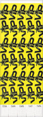 Yellow VIP Waterproof Wristbands, 10 inch, 500-pk