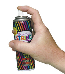 Aerosol Streamer String Spray, Assorted Colors, 3-oz
