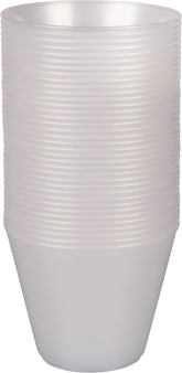 White Pearl, 9-ounce Plastic Tumblers, 72-Pack