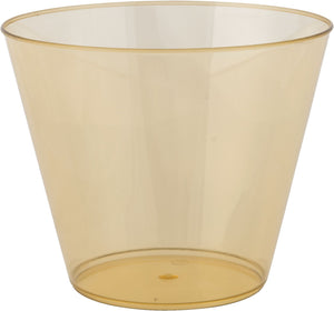 Plastic Tumbler Cups, 9 oz, 72-pk