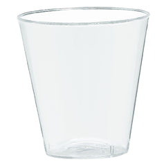 Big Party Pack Plastic Shot Glasses, Clear, 2-oz, 100-pk