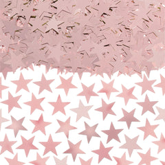 Star Metallic Confetti, Pink, 2.5-oz