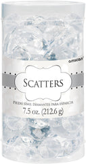 Clear Diamond Confetti Table Scatter, 7.5-oz