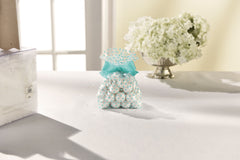 Blue Polka Dot Treat Bags, 10.25-inch, 12-pk