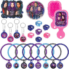 Disney Descendants Mega Mix Party Favor Pack, Purple/Pink, 48-pk