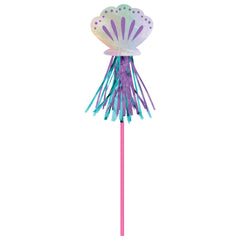 Shimmering Mermaids Seashell Wands, Purple/Blue, 6-pk