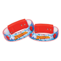 Disney Marvel Spider-Man Light-Up Bracelets, Blue/Red, One Size, 4-pk