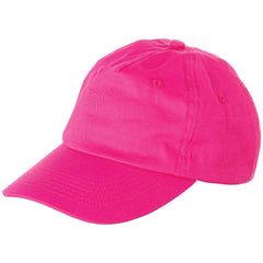 Bright Pink Baseball Cap, One Size, Team Spirit Headwear