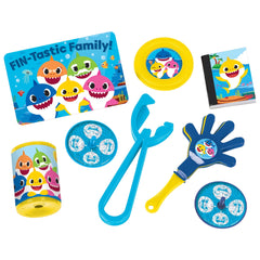 Baby Shark Fin-Tastic Family Mega Mix Favor Pack, Blue/Yellow, 48-pk