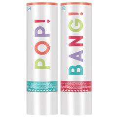 Pop! Bang! Colorful Confetti Poppers, 2-pk