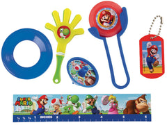 Nintendo Super Mario Party Favor Mega Mix Pack, Blue/Red, 48-pk