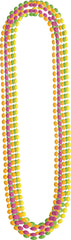 Beaded Necklace Jewelry, Assorted Colors, 30-inch, 50-pk
