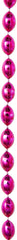 Bright Pink Bead Necklaces, 30 inch, 50 Pack