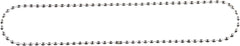 Silver Beaded Necklaces, 30-inch, 50-Pack