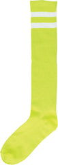 Adult Athletic Knee High Socks, Assorted, Striped