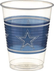 Dallas Cowboys Plastic Cups, 25-pk