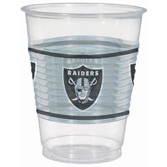 Las Vegas Raiders 16oz Plastic Cups, 25-pk