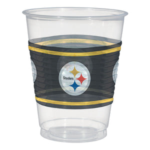 Pittsburgh Steelers Plastic Cups, 25-pk