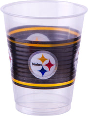 Pittsburgh Steelers Plastic Cups, 25-pk