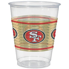 San Francisco 49ers Plastic Cups, 25-pk