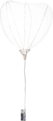 Clearz LED Heart Balloon, 4-pk