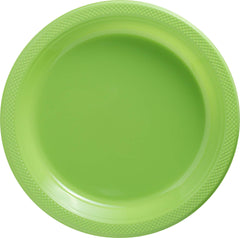 Reusable Plastic Dinner Plates, 10.25 inch, 20 Count