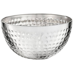 Stainless Steel Hammered Bowl, 6-in