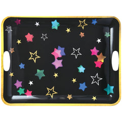 Starlight New Year's Eve Plastic Tray