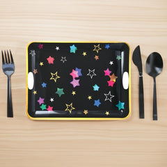 Starlight New Year's Eve Plastic Tray