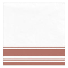 Rose Gold Airlaid Dinner Napkins, 8 inch, 40-pk