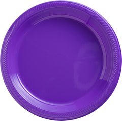 Big Party Pack Plastic Dinner Plates, 10-inch, 50-pk