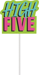 Awesome 80s Scene Setter, Photo Props, 65-inch, 14-pk