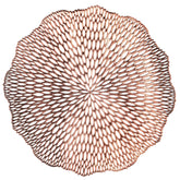 Blossom Vinyl Placemat, Rose Gold, 14.5-inch, 4-pk
