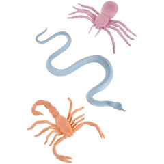 Pastel Critter Figurines - Set of 3