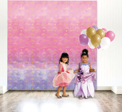 Disney Princess Once Upon A Time Scene Setter, Pink/Purple, 48 inch, 2-pk