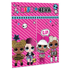 L.O.L. Surprise! BFFs 4Eva Scene Setter, Pink, 14.5-inch, 3-pk