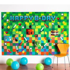Pixel Party Scene Setter, Green, 8-inch, 7-pk