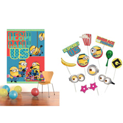 Despicable Me Scene Setter, Photo Props, 12-pk
