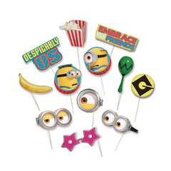 Despicable Me Scene Setter, Photo Props, 12-pk