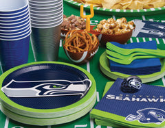 9-inch Seattle Seahawks Lunch Paper Plates, 18-pk