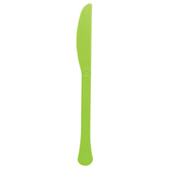 Kiwi Heavyweight Plastic Knives - Solid Color Collection, 50-pk