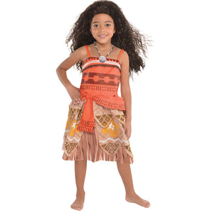 Disney Moana Dress, Necklace Costume, Assorted Sizes