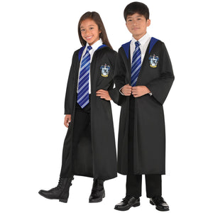 Kids' Harry Potter Ravenclaw Robe, Blue/Black, Child Small/Medium fits up to Size 10