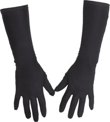 Kids' Elbow Long Gloves, Black, One Size, Wearable Costume Accessory