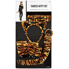 Feline Fantasy Tigress Kitty Costume Set