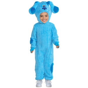 Toddler Nickelodeon Blue's CluesBlue Jumpsuit with Hood Costume, Toddler 2